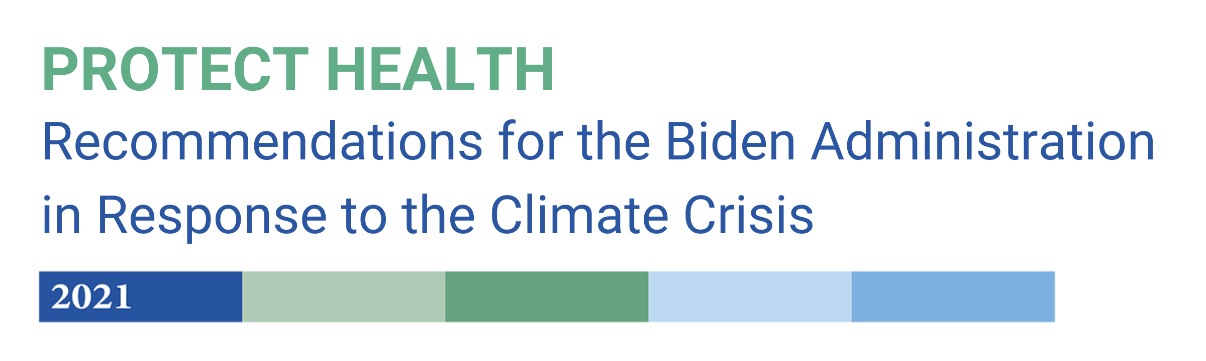 America’s Health Organizations Call on the Biden Administration to Ensure that Climate Investments Protect and Promote Health